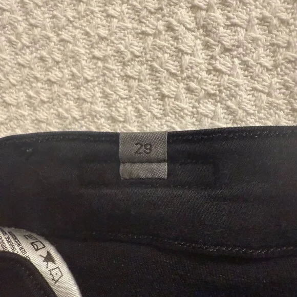 Citizens of Humanity Rocket crop high rise skinny jeans Black Size 29 - Picture 6 of 9